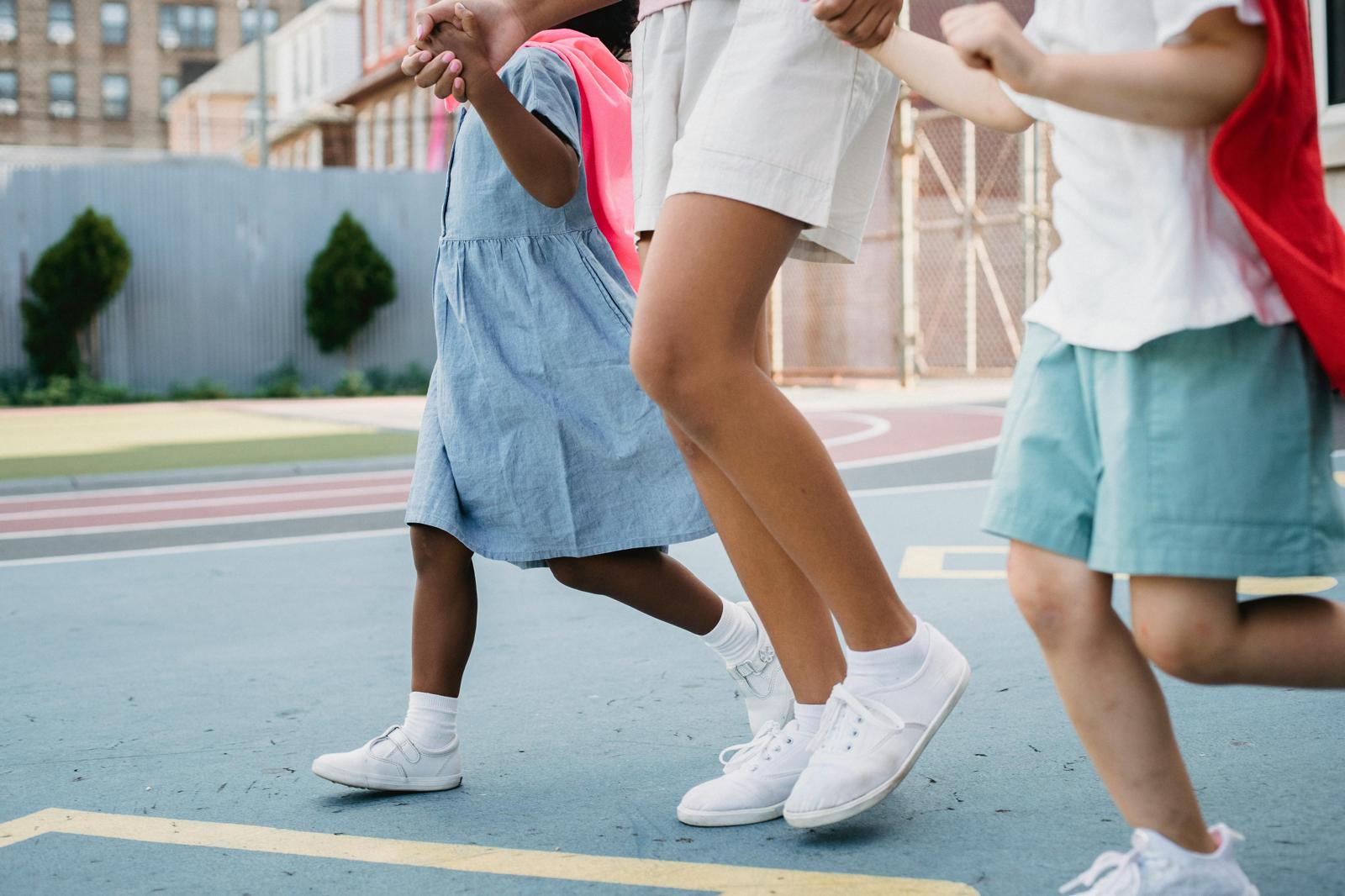 Children taking part in a Kids Kingdom CIC activity
